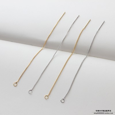 铜镀真金耳饰手作材料