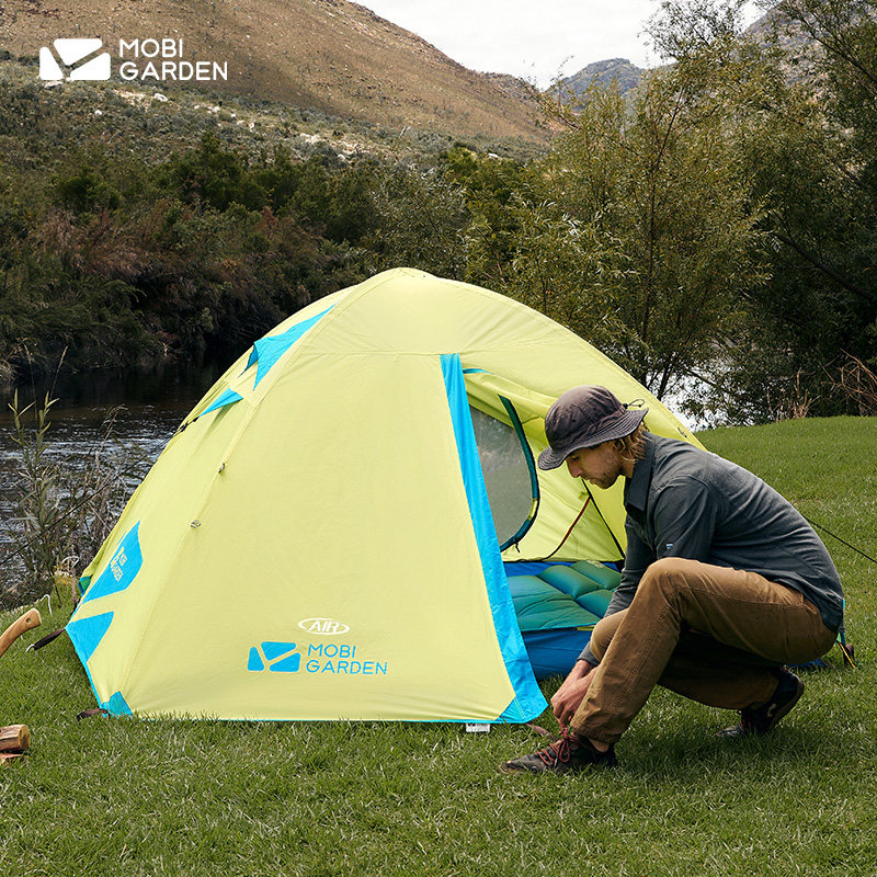 MOBIGARDEN牧高笛帐篷过夜冷山2air高级户外露营暴雨防雨防风旅游
