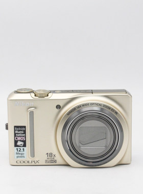 Nikon/尼康 COOLPIX S9100 老款数码复古长焦CCD卡片相机二手