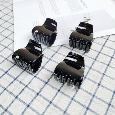 4.2CM中号黑色方头抓夹