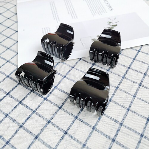 4.2CM中号黑色方头抓夹