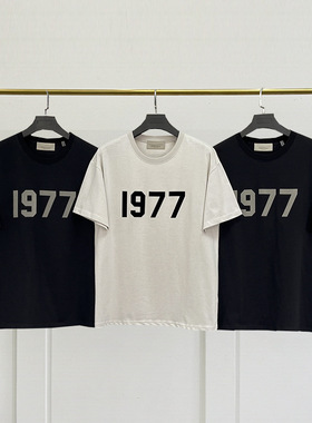 FOG FEAR OF GOD复线ESSENTIALS短袖男夏季休闲宽松1977情侣T恤女