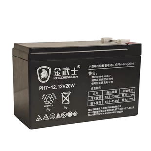 SH7 12V20W 12V7AH不间断UPS电源专用电瓶 金武士蓄电池PH7
