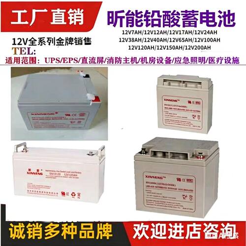 XINNENG昕能蓄电池12v7AH12AH17A
