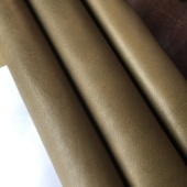 绿色纳帕羊皮真皮手工DIY皮料1mm软服装 料