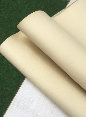 C5358意大利三颗钉头层牛皮三边直皮料真皮手工DIY