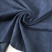 yp073蓝色反绒羊皮真皮手工DIY皮料0.6mm软