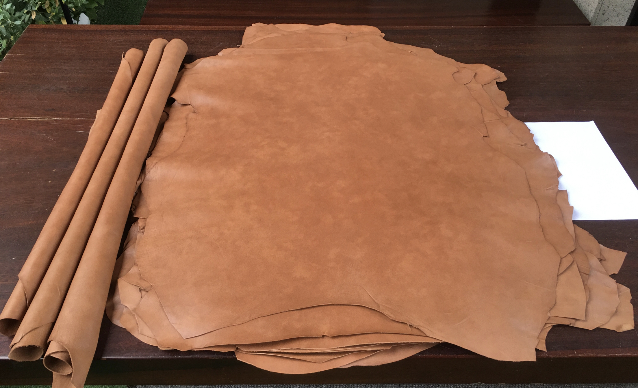 平纹羊皮真皮手工DIY皮料0.8-1mm