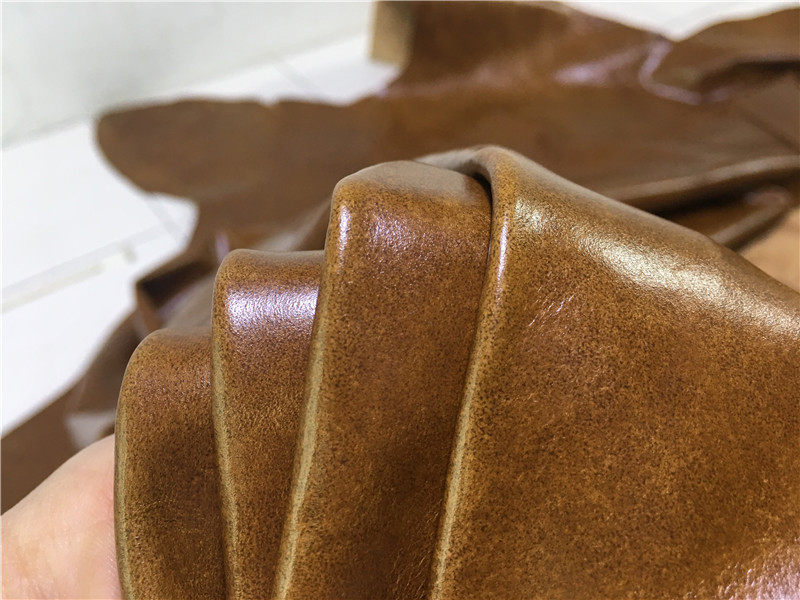 意大利马油皮头层牛皮沙发抱枕鞋面料真皮DIY手工皮料0.9软J1-027