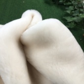 Yg526毛厚1.3厘米意大利羊羔毛皮毛一体真皮手工DIY皮料