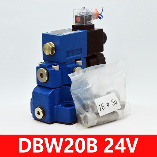 新款高品质先导式电磁溢流阀DBW-10B 20B 30B 24V 220V精密调包邮