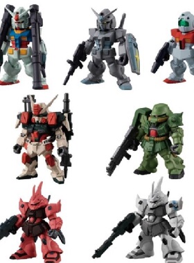 万代食玩盒蛋FW高达大集结CONVERGE 22 元祖G3暴风扎古吉姆手办