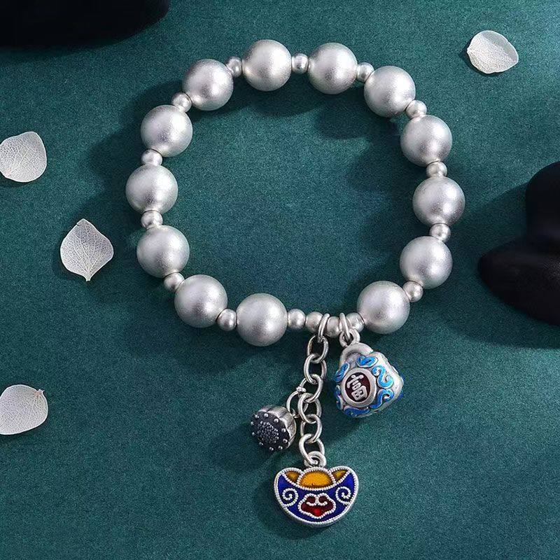 新品手链安珠富贵钱袋手链手工时尚女款高颜值手