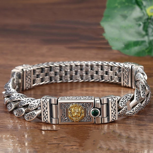 新品时尚唐草纹转运手链男潮款霸气嘻哈流行古巴手链