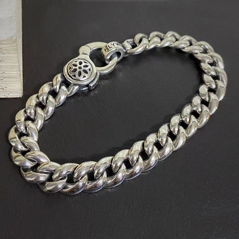 新品个性潮男款六字真言夹扣时尚
