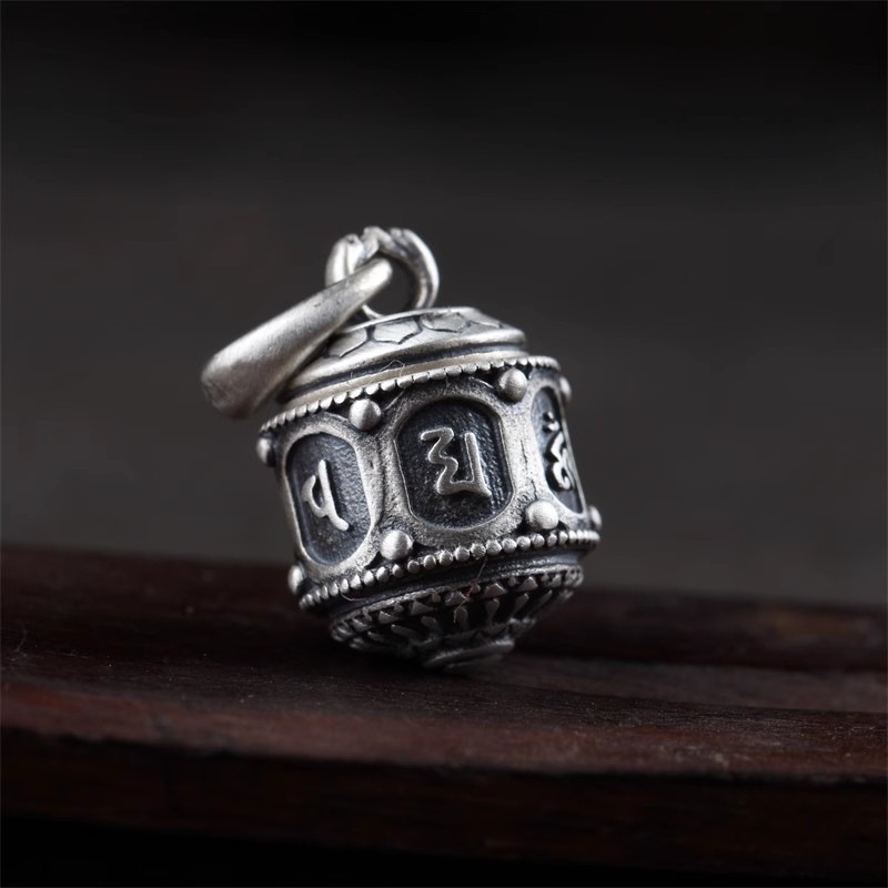 新品新款个性小号黄铜可打开六字