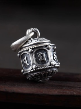 新品新款个性小号黄铜可打开六字