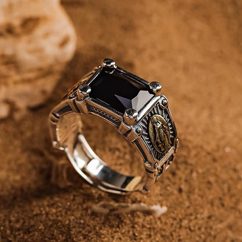 新品新款戒指个性霸气男士嘻哈朋