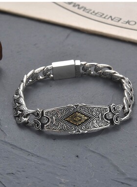 新品新款手链男士款百度霸气个性