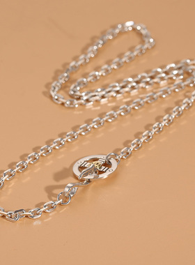 仿高桥吾郎饰品goro复古太角链羽毛百搭项链