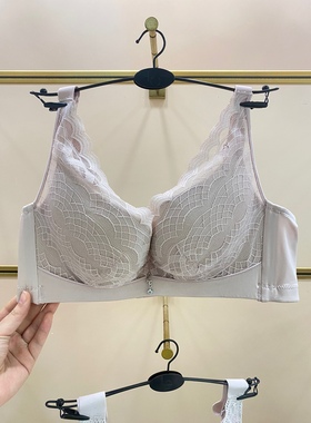 新款爱@无钢圈 聚拢收副乳文胸85073 A