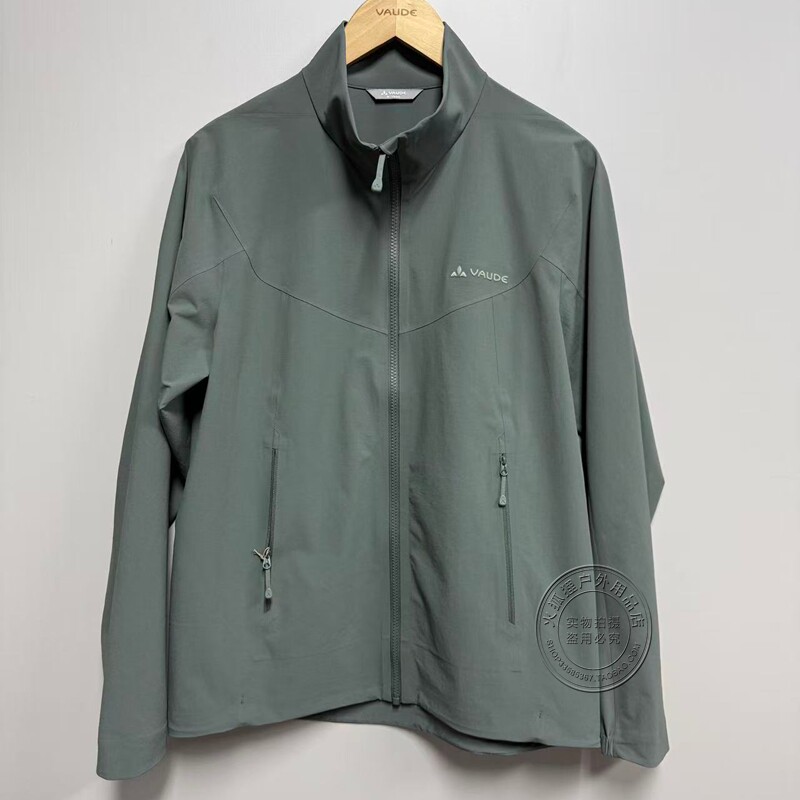 沃德26新品VAUDE巍德博登LT立领软壳外套防风防泼水男款VG2629108