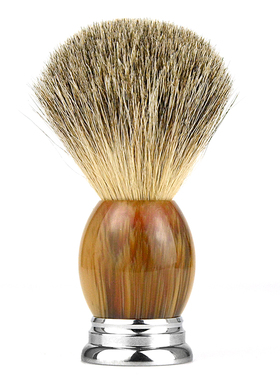 badger hair shaving brush合金獾毛起泡刷泡沫刷胡须刷湿刮湿剃