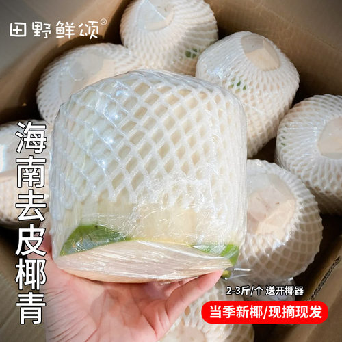 当季新鲜去皮椰子个大水多