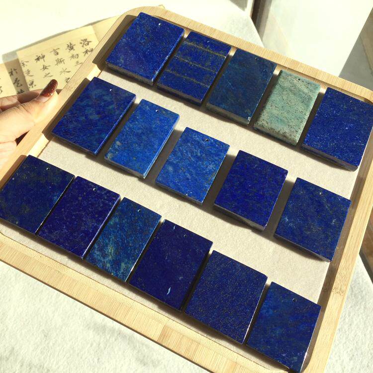 原矿青金石超大无事牌无忧化漏价