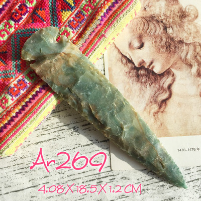 Sweet配饰 天然印度玛瑙手工敲打超大箭头箭簇 印第安风 包邮