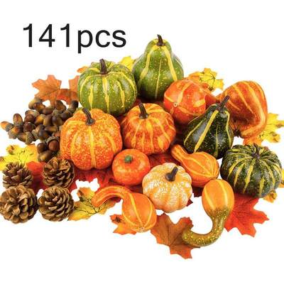 Fall autumn decoration pumpkins Harvest Props Artificial Fak