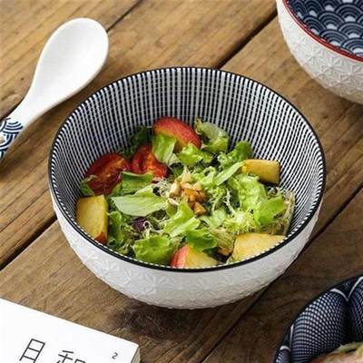 Nordic style 6 inch soup bowl restaurant ramen salad bowl