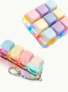 computer caps keyboard fidget toy fidget stress 九键键盘