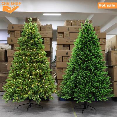 PE high quality Christmas tree Xmas Tree decorations lights