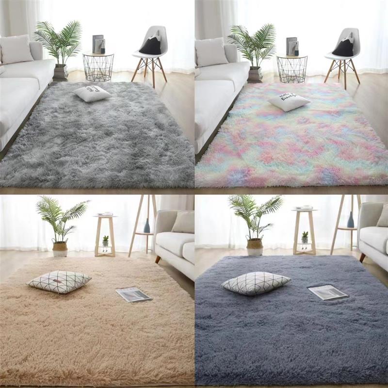 Living room, bedroom, carpet, plush mat bedside blanket地毯