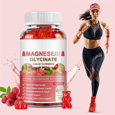 Magnesium glycinate calm gummies helps combat muscle crampst