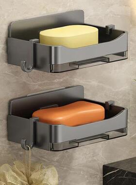 Bathroom Soap Holder Free-Punching Wall Mounted Soap Sponge