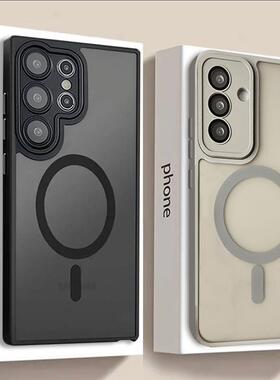 Original Case For mobile case适用三星A56磁吸手机壳s24 s22GalaxyA55 5G A16SamsungS25 A36Magnetic Case