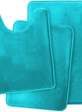 Floor Mat Door Mat Bathroom Carpet Toilet Seat Cover浴室地垫