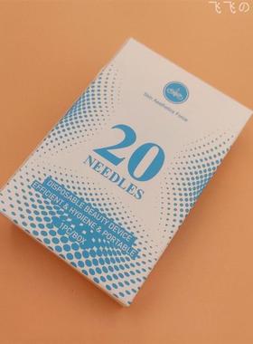 Beauty microneedle 20 needle 64 roller water-soluble needle