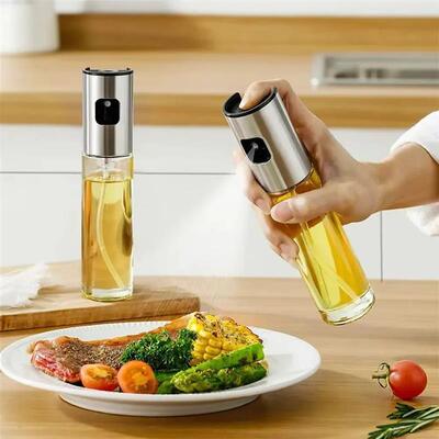 Glass Oil Sprayer for Cooking Olive Spray Mister for Salad B