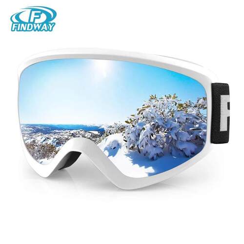 Findway Ski Goggles  Goggles OTG Anti-Fog Winter with 100% U