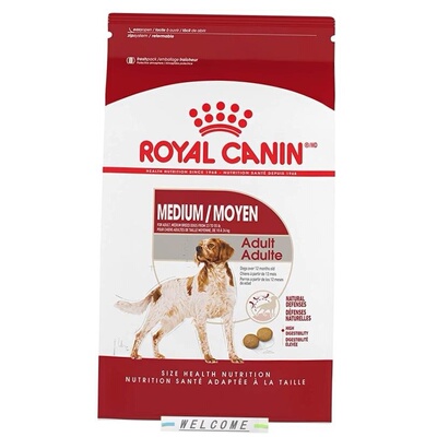 Royal Canin Medium Breed Adult Puppy Dry Dog Food 4kg Health