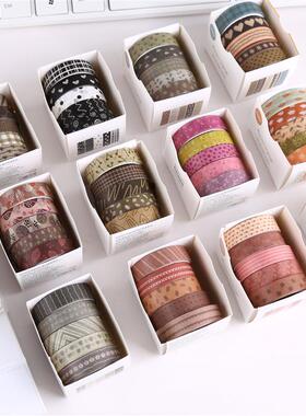 Paper Tape Forest Series Decorative Bookkeeping Tape Washi