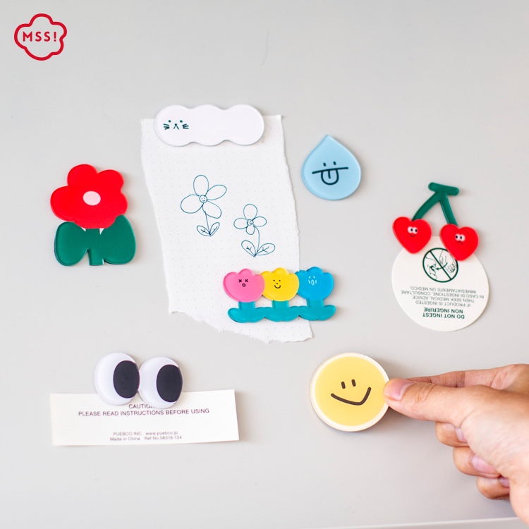 原创花花小雏菊中秋教师节冰箱贴