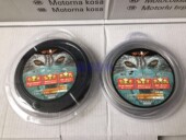 割灌机钢丝打草绳打草头打草绳3.0方形黑色锯齿打草绳耐磨割草绳