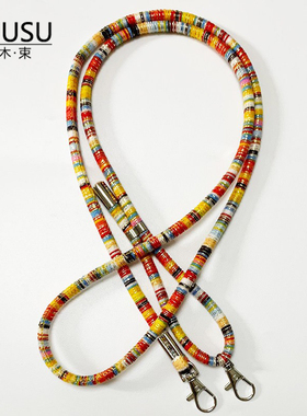 2026新款手机挂绳旅游挂脖斜跨绳可调节防丢双扣头包带替换绳结实