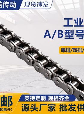 工业传动链条3分06B4分08B5分10A 6分12A1寸16A 20A24A28A 32A40A