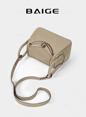 牛皮包包女2025新款通勤枕头包休闲时尚百搭单肩斜挎手提菜篮子包