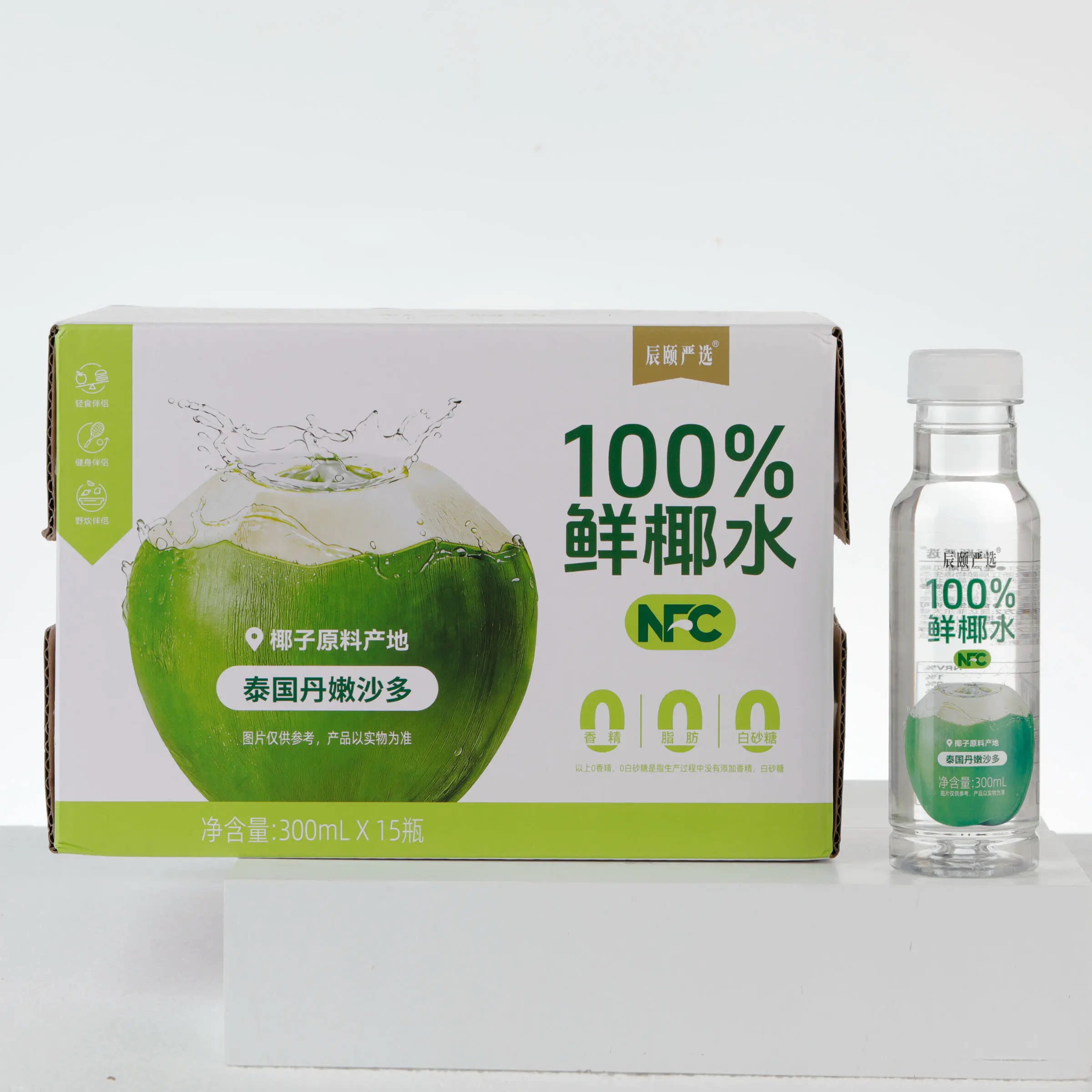 辰颐物语严选100%鲜椰水NFC椰子水纯椰青水椰子汁饮品果汁饮料图片